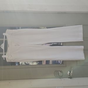 White House Black Market White Boot Cut Pants